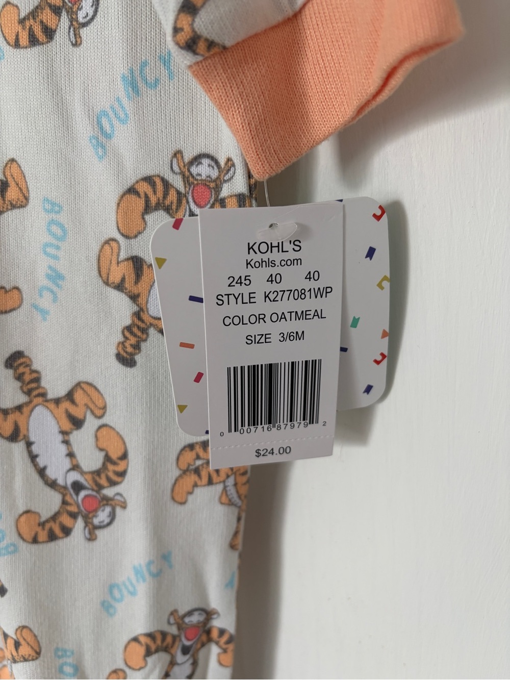 Disney Winnie the Pooh Tigger Baby Ultra Soft Sleep & Play - Picture 2 of 4